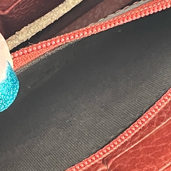 ❤️ Gucci Guccissima Bambi Tassel Aged Leather Zip Around Wallet - Picture 2 of 12